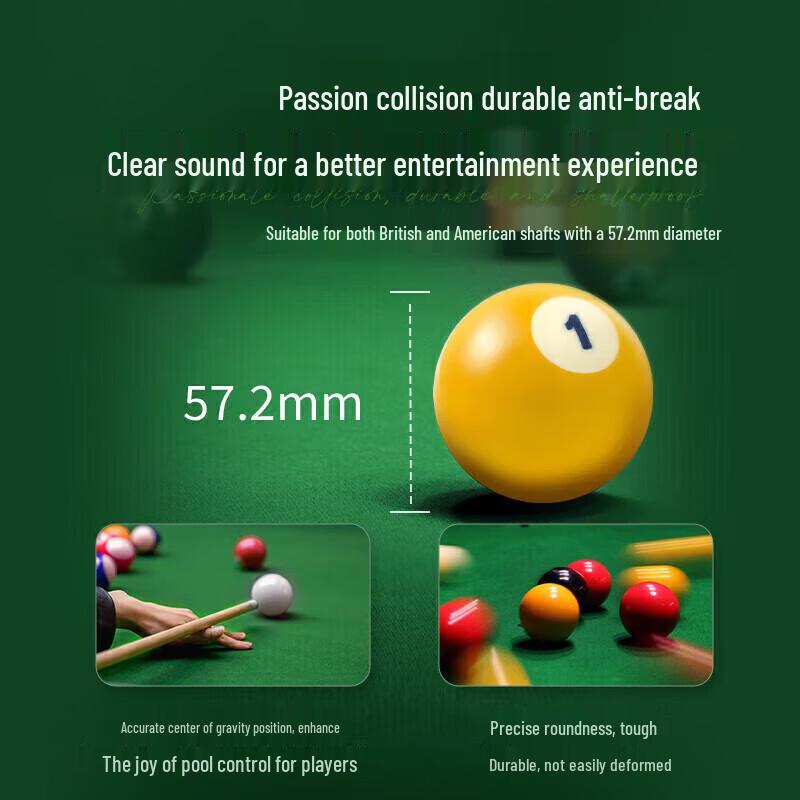 Billiard Black 8 Pool Ball