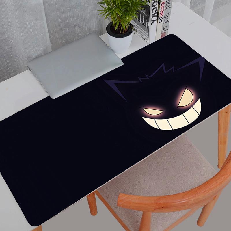 Mouse Pad Gaming Large Dywan Gamer Keyboard Desk Mat Table Carpet HD Print Mousepad P-Pokemons G-Gengar XXL 900x400 For Computer