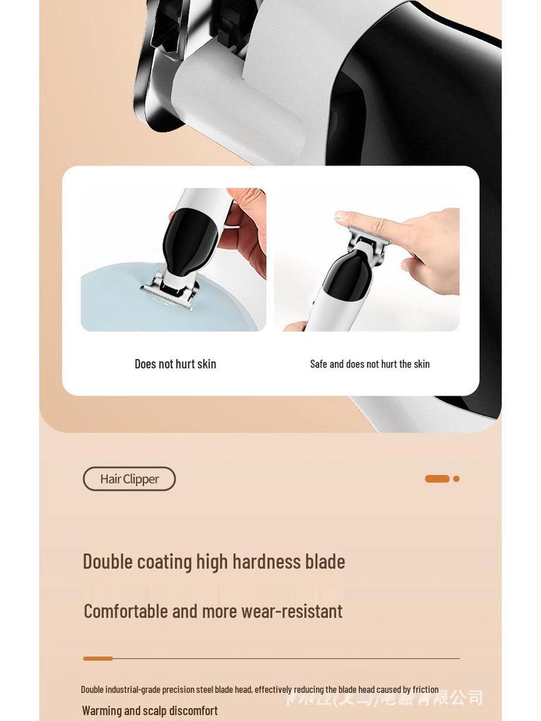 Pro Home Electric Hair Trimmer: Barber-Grade Clipper & Shaver