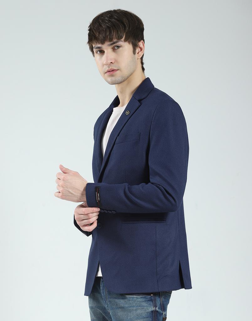 Men's Regular Fit Formal Blazer | Solid Pattern | Notch Lapel Classic Office & Party Wear Blazer's For Men