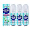 For 123pcs Jaysuing Cooling Spray Summer Portable Outdoor Body Cooling Spray Cool Soothing Nonsticky