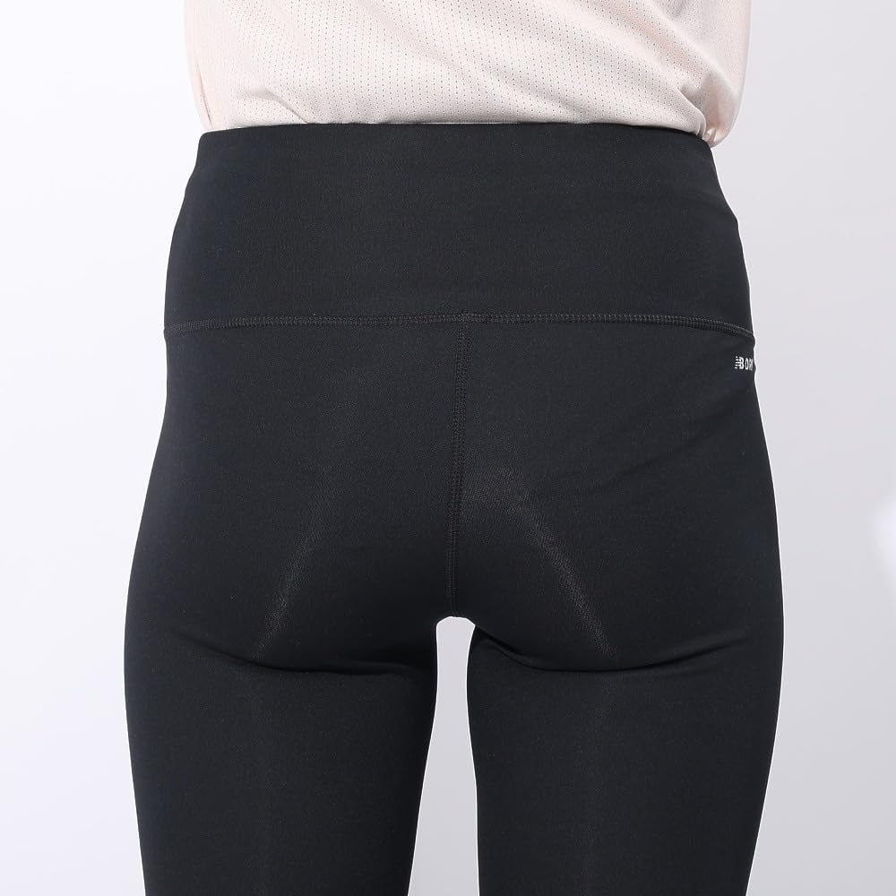 New Balance 5K Tights BK L Leggings, Dry, Quick-Drying (WP33202), Women's, (Black),