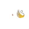 Resin Figurine Mother Swan Statue Collectible Birthday Gift Sculpture Tabletop Ornament for