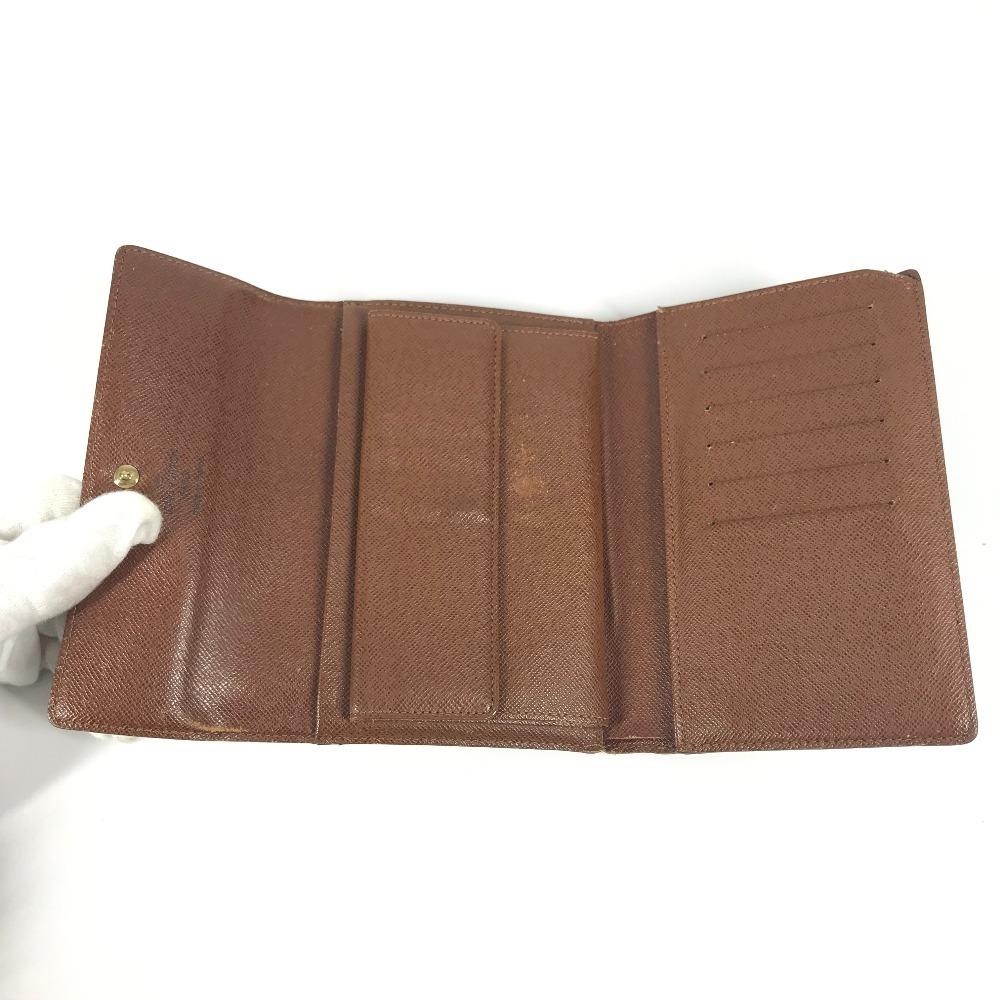 Louis Vuitton M61202 Monogram Porte TresorEtui Papie Long Wallet Trifold Wallet