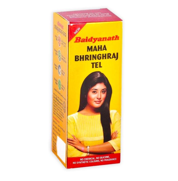 Maha Bringaraj: Hair Oil (100 Ml), Maha Bhringhraj Tel, Baidyanath