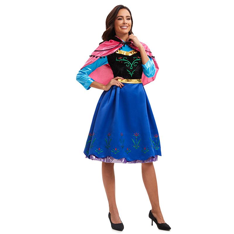 Cosplay Fairy Tales Frozen Princess Anna Costume Dream Costume Stage Costume