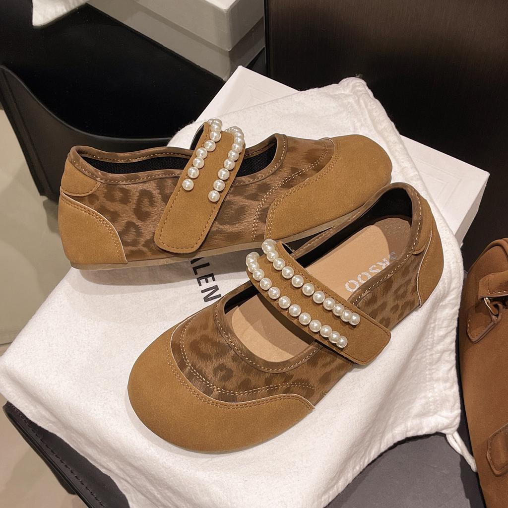 Chaussures Mary Jane rétro françaises pour femmes 2025 été nouveau jupe polyvalente nœud délicat chaussures style ballerines