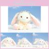 Cute Adorable Plush Rabbit Keychain Doll Soft Toy Accessory For Bag Or Backpack