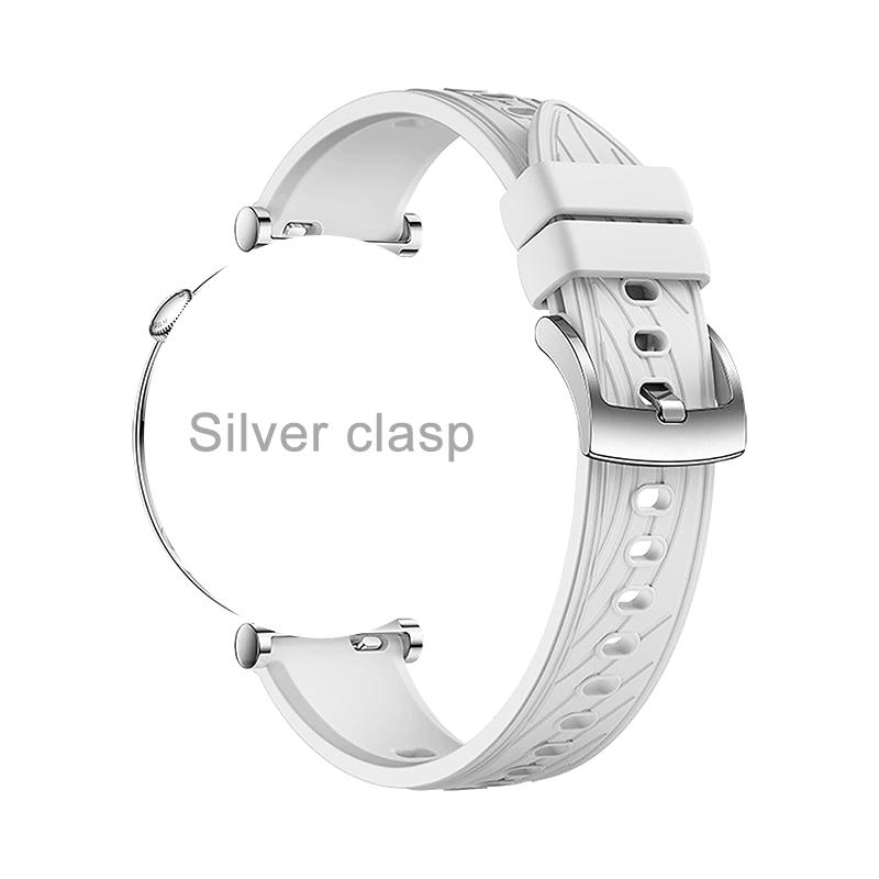 18mm Silicone Strap for Huawei Watch GT4 41mm Sport Replacement Band for Huawei Watch GT5 41mm GT5pro 42mm Bracelet Watchband