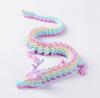 60CM 3D Printed Gem Dragon Crystal Fidget Toy Rotatable Articulated Dragon Gift for Kids with ADHD Perfect for Birthdays Gift
