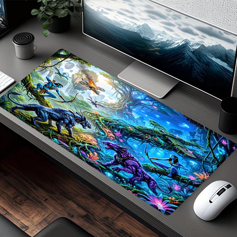 Avatar Print Mouse Pad, for Keyboard Pad Laptop PC Mat for Office Home Use, Desk Decor, Perfect Birthday Gift for Gamers