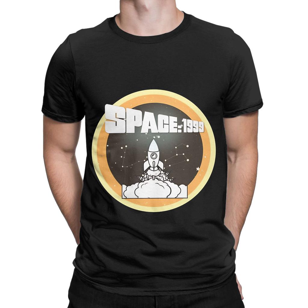 Space 1999 Vintage Stil Lustiges Grafik 100% Baumwolle T-Shirt Space 1999 T-Shirts Oberteile Für Unisex