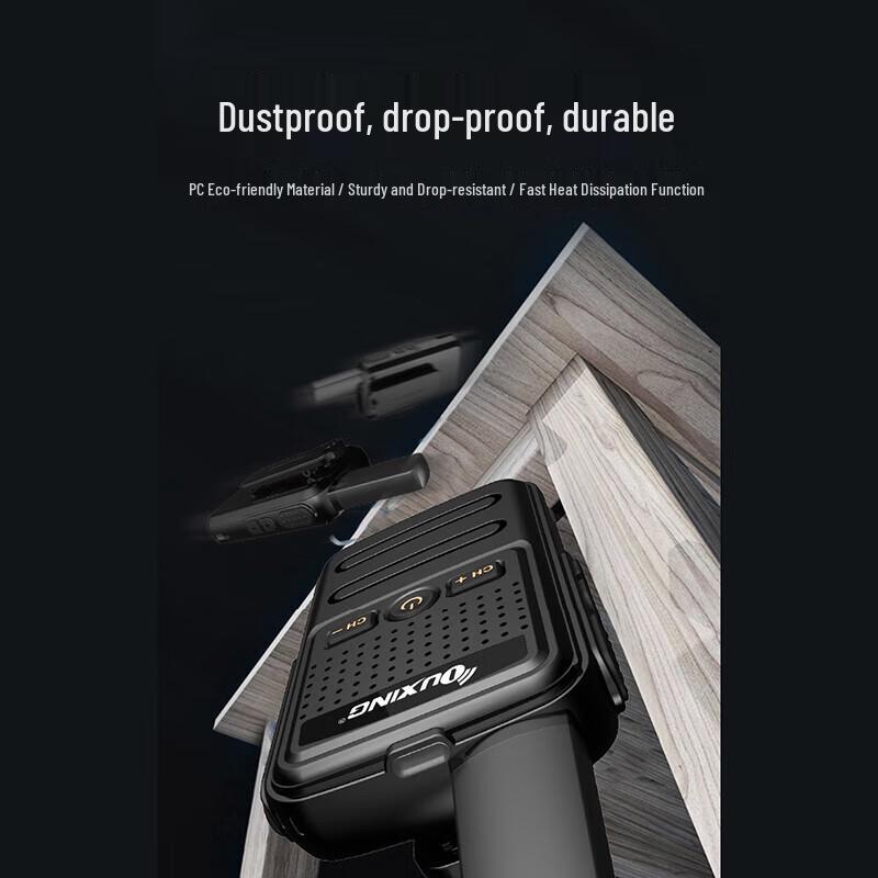 Ouxing NEX1.0 Long-Range 5W Walkie-Talkie (Dual Pack) (CN version)