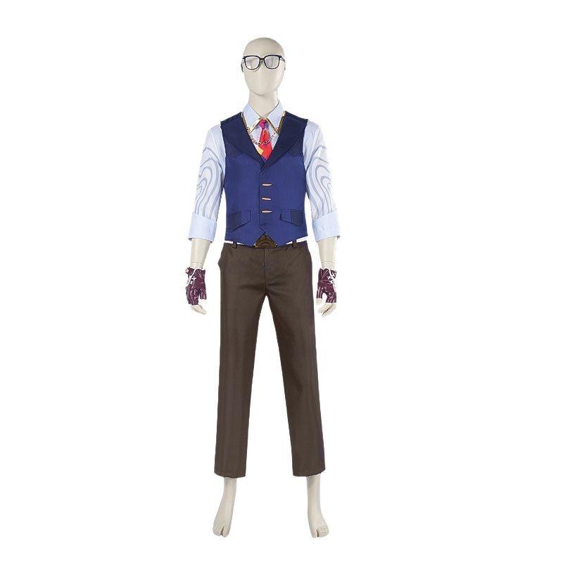 Valorant Chamber Cosplay Costume Halloween Jacket Set For Game Fans L