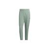 Adidas Knitted Sweatpants Men's Dusty Green Moderate Tapered Pants IA8134