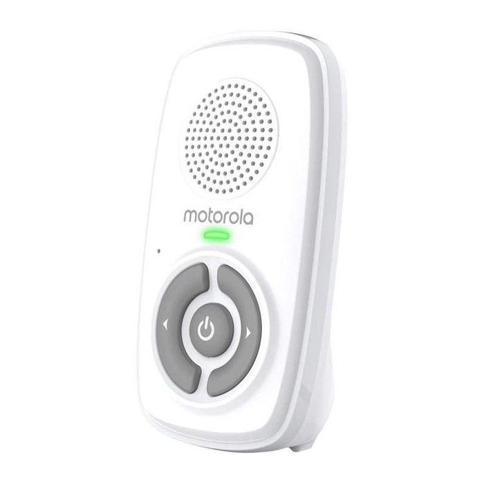 Moniteur bébé audio - MOTOROLA - AM21 - 300 m - Blanc