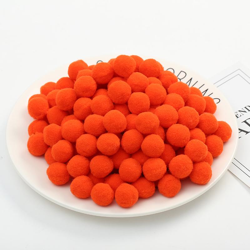 In Stock: High Elasticity Fluffy Polyester Hairball for DIY Handmade Clothing Accessories