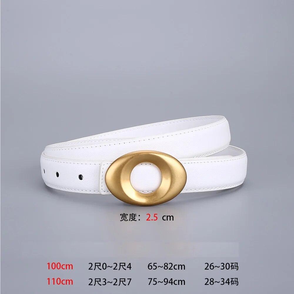 

Ремни для женщин Роскошный дизайнерский модный женский ремень для джинсов Женский ремень для платьев Черные брюки Ремни для женщин ZX001 100cm белый