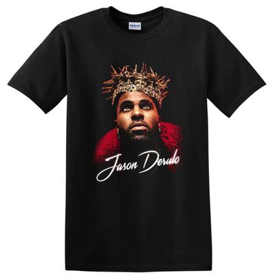 Jason Derulo Nu King Pop Star Music T Shirt Celebrity Portrait Graphic Art Tee