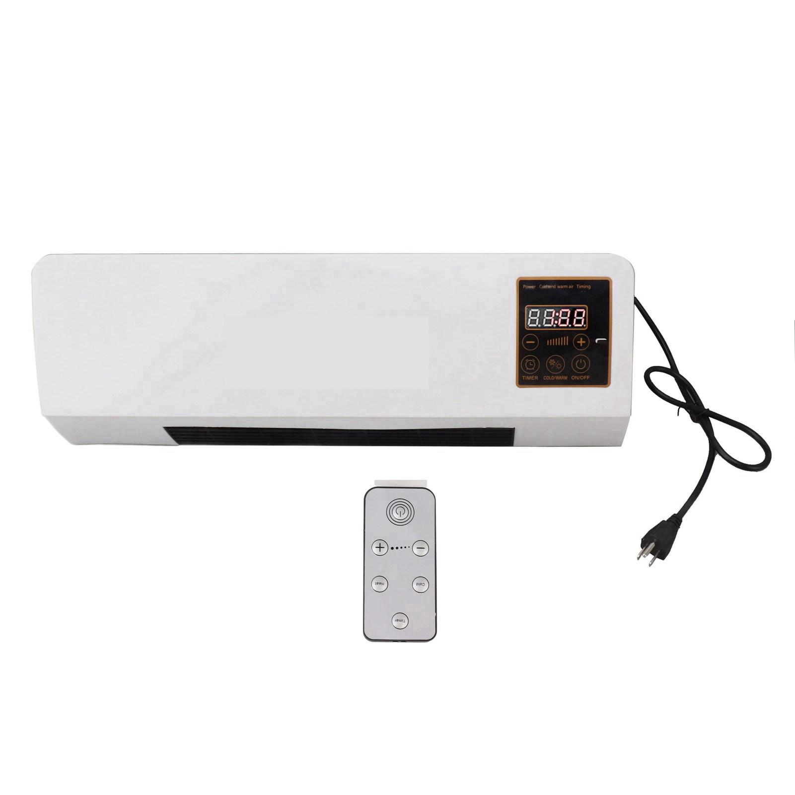 Wall Air Heater Wall Mounted Heating Machine Dual Use Highly Efficient Wide Angles Mobile Small Air Heater Wall Mount Air Heater