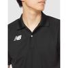 New Balance Polo Shirt, Game Polo Shirt, Black (BK), Japan Size XL (equivalent to Japanese size XL)