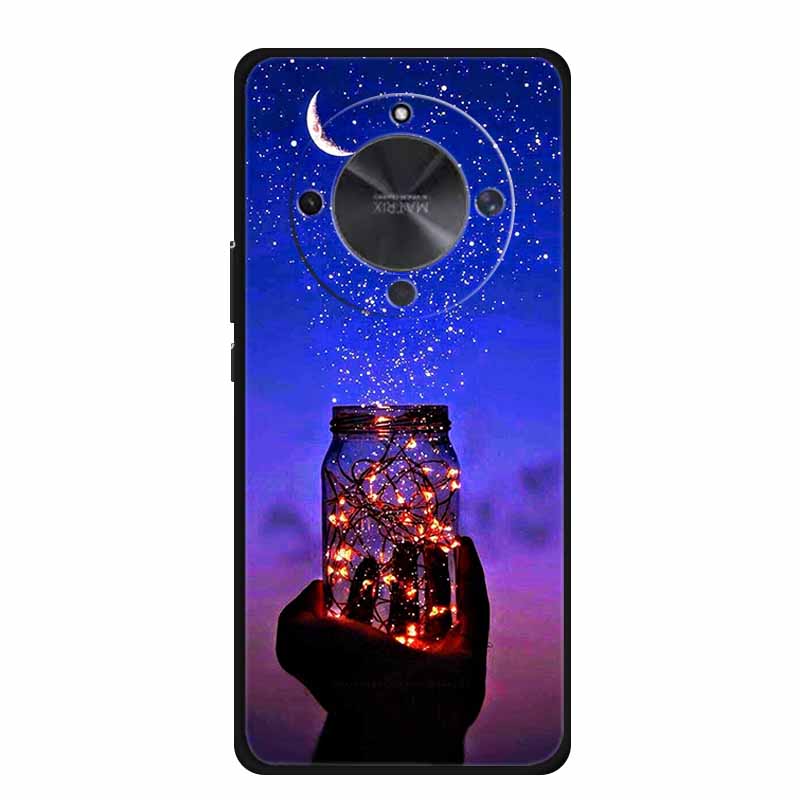 For Honor X70 MTN-AN00 5G Phone Case Shockproof Black Soft Silicone TPU Back Cover For Honor X 70 X70 Cases HonorX70 6.79" Coque