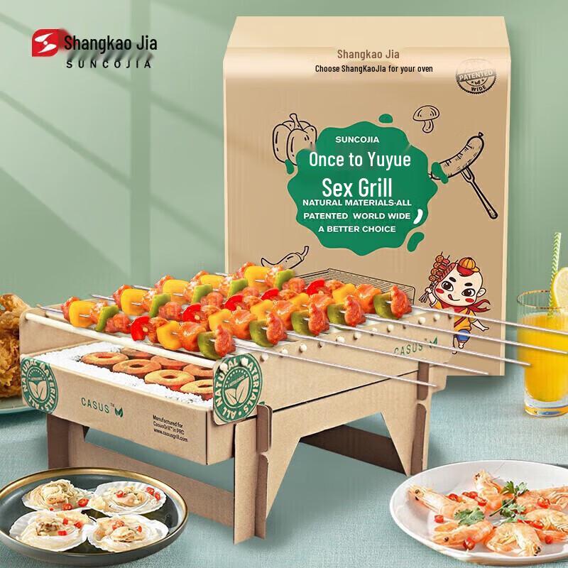 Disposable Charcoal BBQ Grill