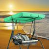Swing Top Cover Waterproof Sunshade Swing Chair  or for Garden Courtyard Patio