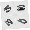 4 Pcs Car Anchor Hooks Secure Trailer Anchors Truck Bed Tie Down D Hooks