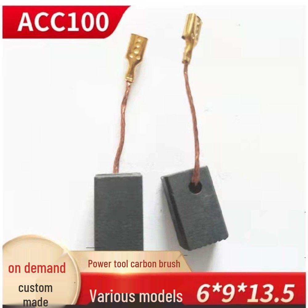 Universal Carbon Brushes for Power Tools: Suitable for Electric Drills, Hammer Drills, Angle Grinders, Cutting and Sawing Machines