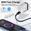 68W Ultra Fast Phone Charger with AU/US/UK/EU Plugs for Huawei SuperCharge