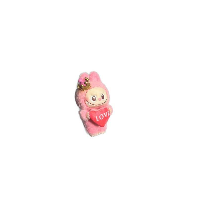 Jewelry Bracelet Changed To Baby Love Flocking Cloth Changed To Baby Doll Vinyl Pendant Cute Grain Handmade DIY Accessories