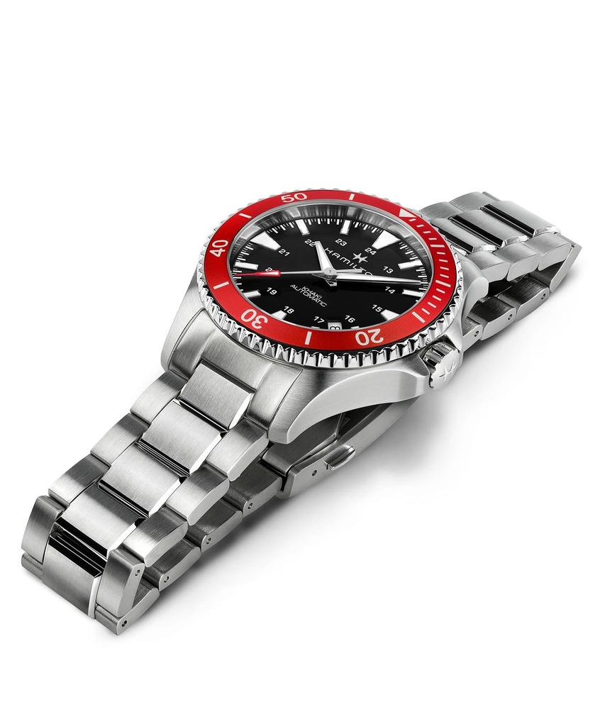 Hamilton Khaki Navy Khaki Scuba Automatic Gent Authentic Watch, H82405130, Warranty. [Official Import]