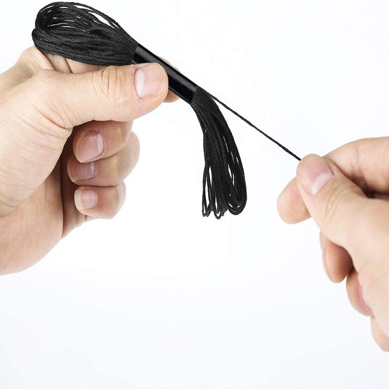 

12/24PCS Cross Stitch Embroidery Thread For DIY Homemade Craft Sewing Accessories Black/White Embroidery Floss