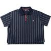 Polo Neck Short Sleeve Shirt Men Shirts Blue FS2TSF2312F