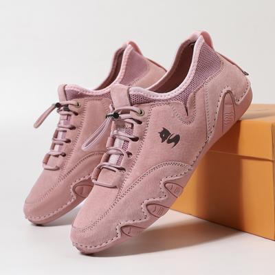 Plus Size Damesschoenen Outdoor Casual Schoenen Herfst en Winter Eerste Laag Echt Lederen Schoenen Sneaker Fox Schoenen