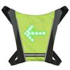 LED Blinker Bike Pack USB Aufladbare Reflektierende Weste Rucksack mit Richtung Anzeige Sicherheit