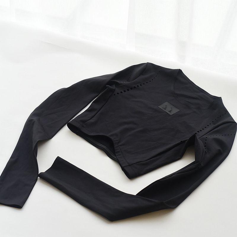 

Famous Sports Add Joint Name Quick-Drying Yoga Pants Women s Running Fitness Pants Breathable Shark Stretch Tight Pants Black Tops L