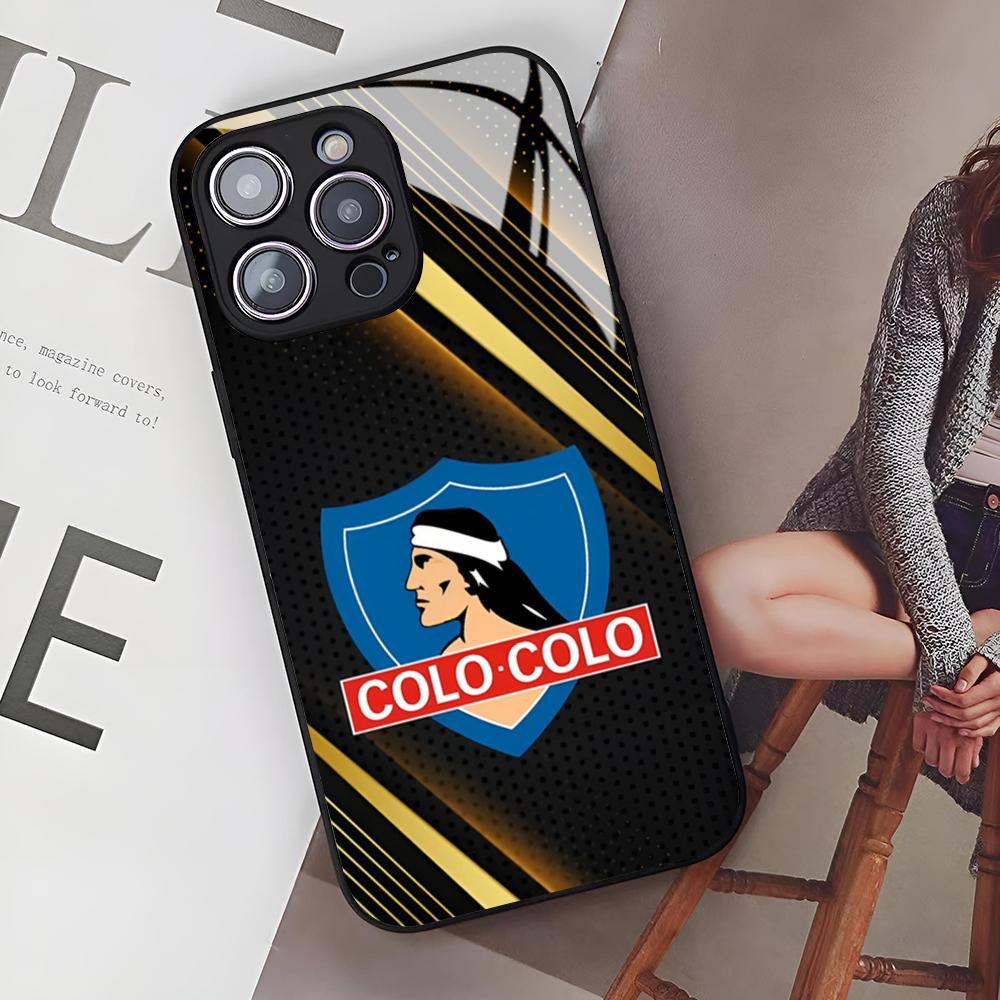 New Club Social Y Deportivo Colo Phone Case for Iphone 16 15 14 12 11 13 Pro Max Mini X Xr Xs Se 8 Puls Glass Cover