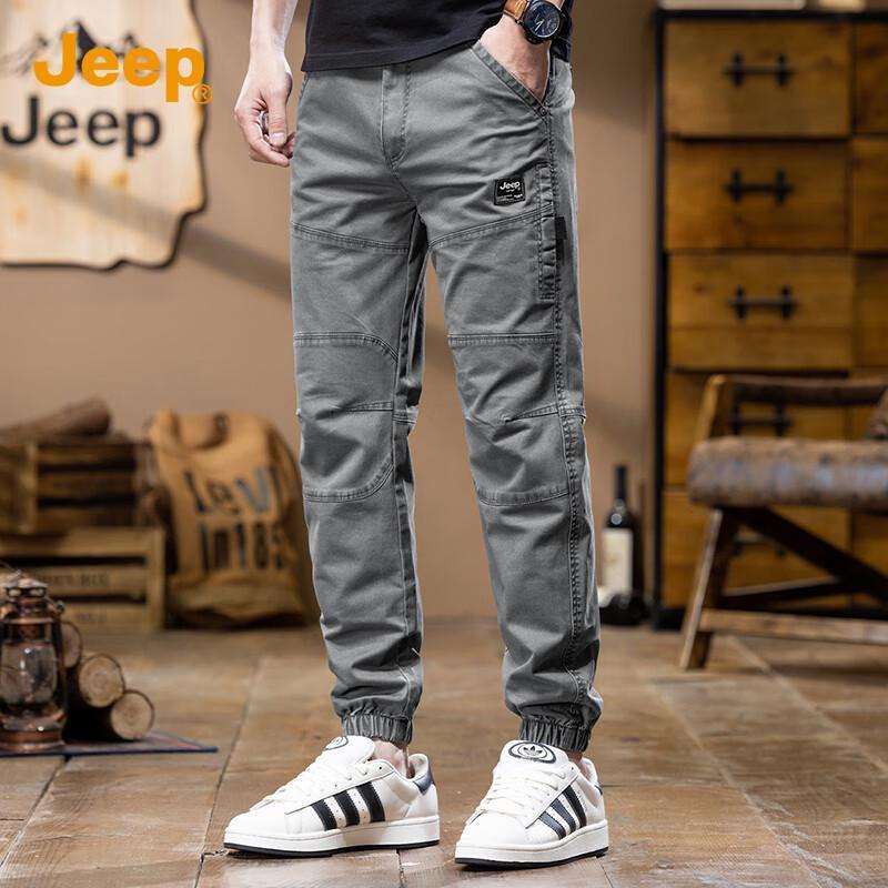 

JEEP Men s Retro Casual Jogger Cargo Pants XL