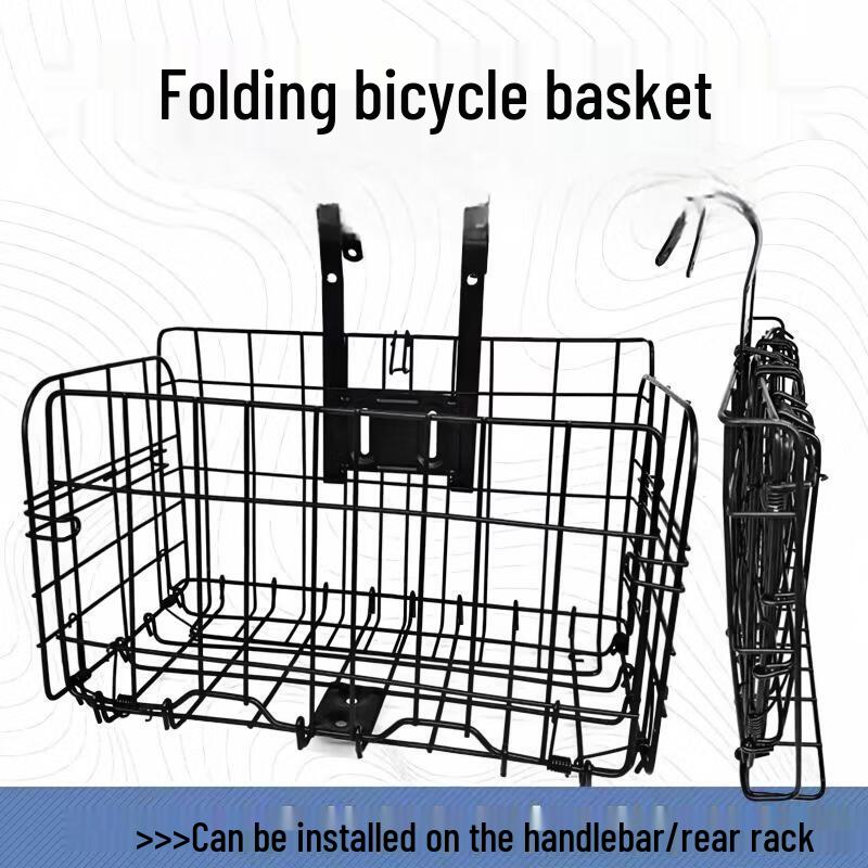 Lishi Foldable Front Bicycle Basket