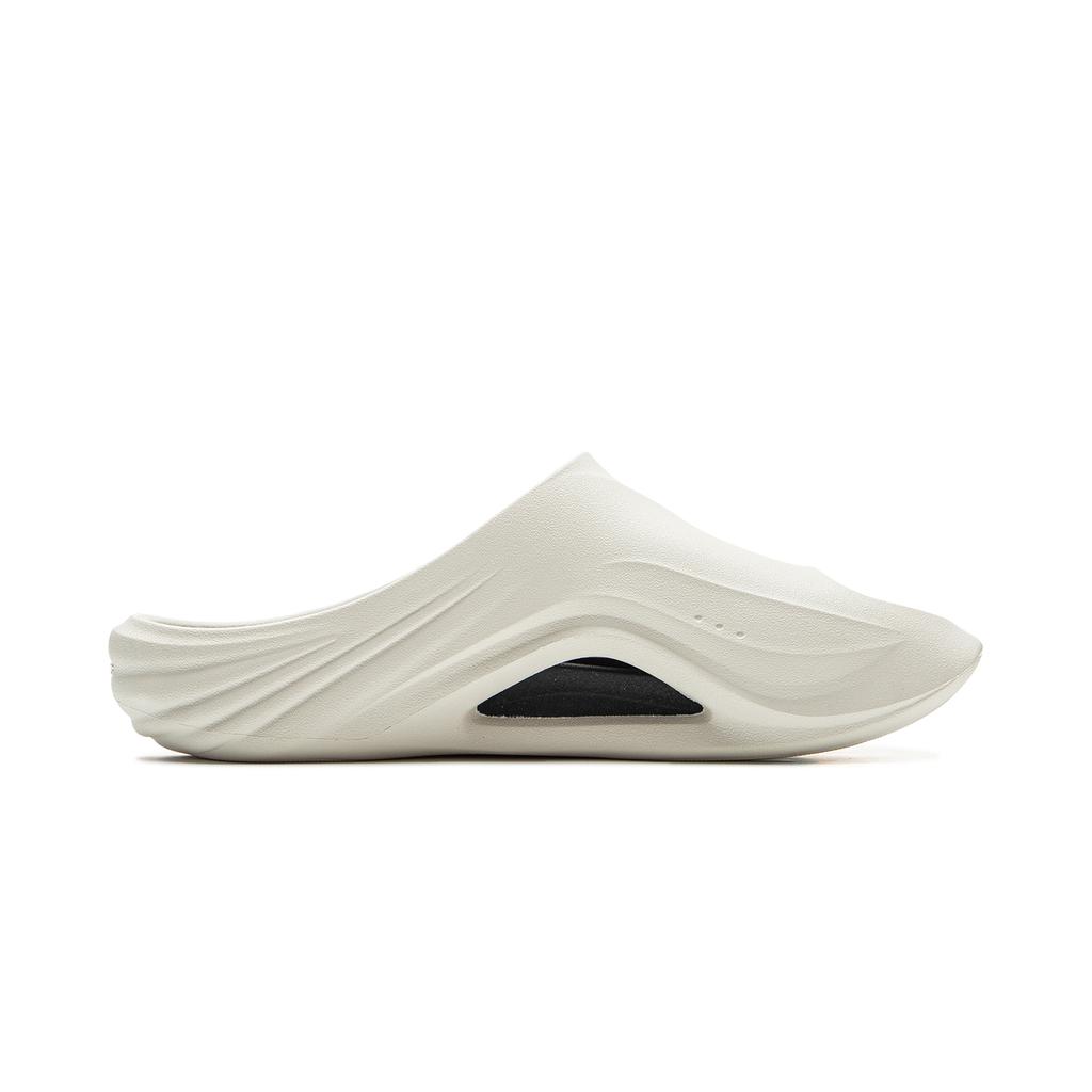 New LiNing SOFT SLIPPER Slip Resistant Abrasion Resistant Slide Slippers Unisex White Black AGAV009-4