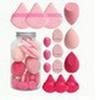15-Piece Non-Latex Makeup Sponge Set: Gourd, Water Drop, and Slant-Cut Beauty Eggs