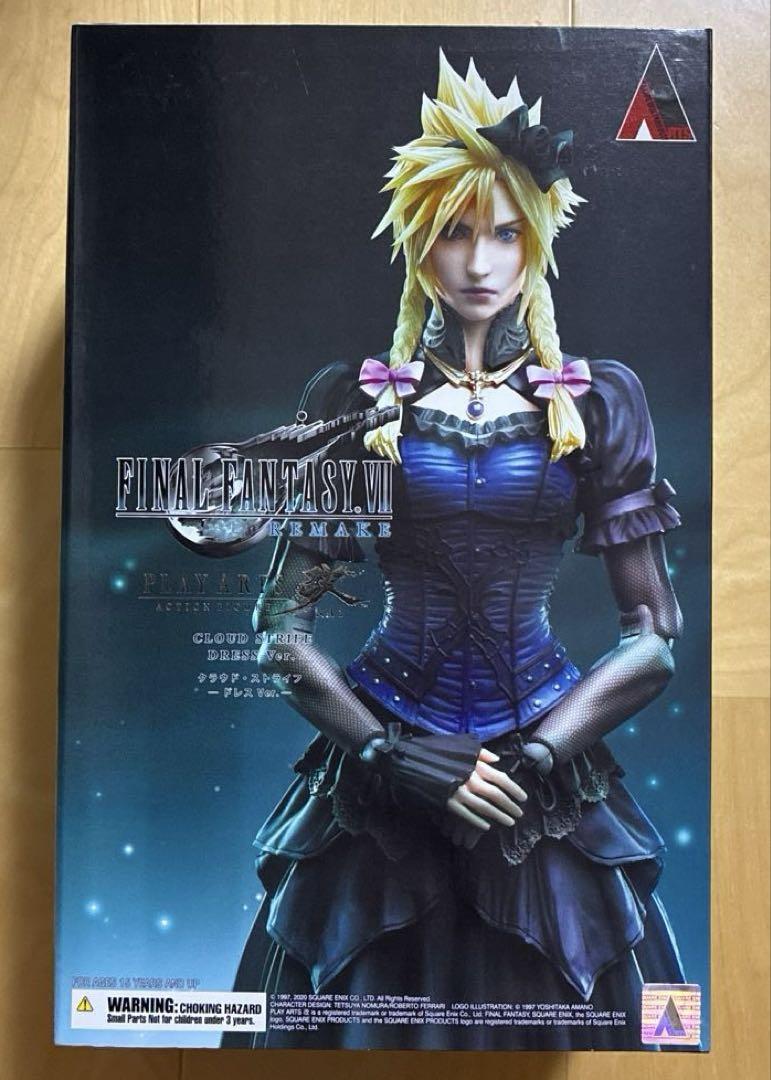 

[USED] FF VII Remake PLAY ARTS Kai Cloud Dress Ver.
