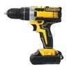 Rechargeable Brushless Hand Drill - Portable Lithium Battery Impact Drill for Metal and Wood