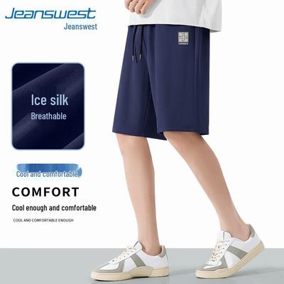 Jeanswest Herren Eisseide Schnelltrocknende Freizeitshorts
