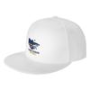 Cappello da Sole alla Moda Cabo Verde Calcio Design Squalo Blu Tesa Piatta Cappellino Visiera Donna