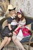 Clearstone My Favourite Kokoro Shinozaki Supervised Cosplay Halloween Cat-Lover School Maid Women's Gray