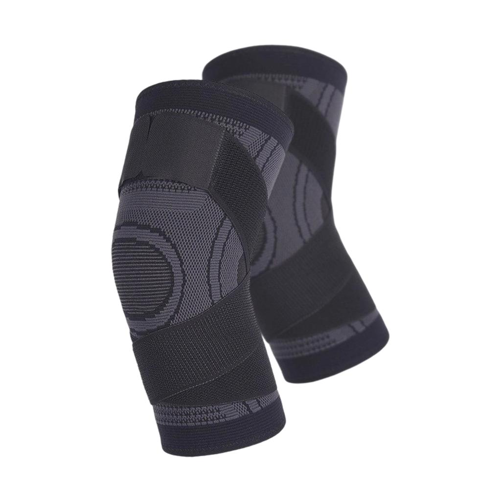 Knee Brace for Sports with Adjustable Compression Straps, Strap Knee Support for Men and Women, Fitness Knee Pad for Gym Running and Workout, Single