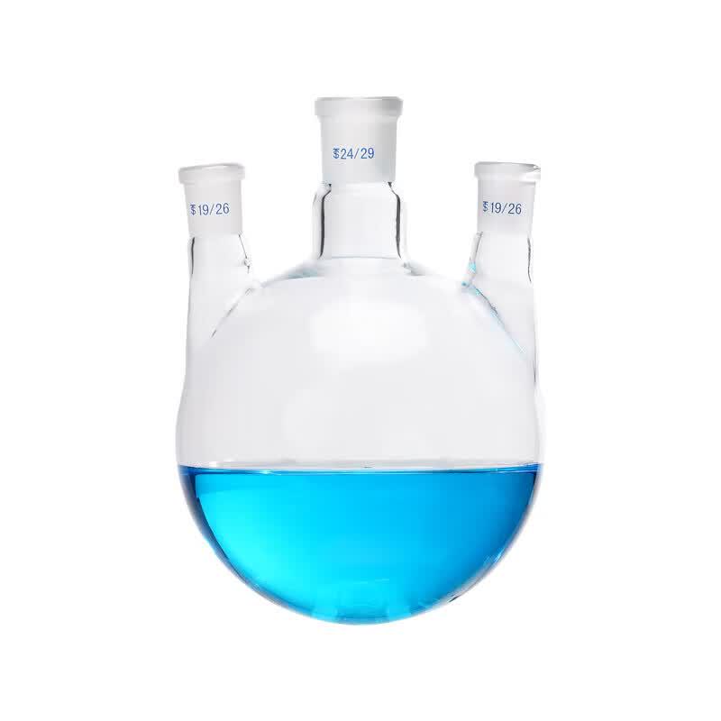 PET Three-Neck Round Bottom Flask